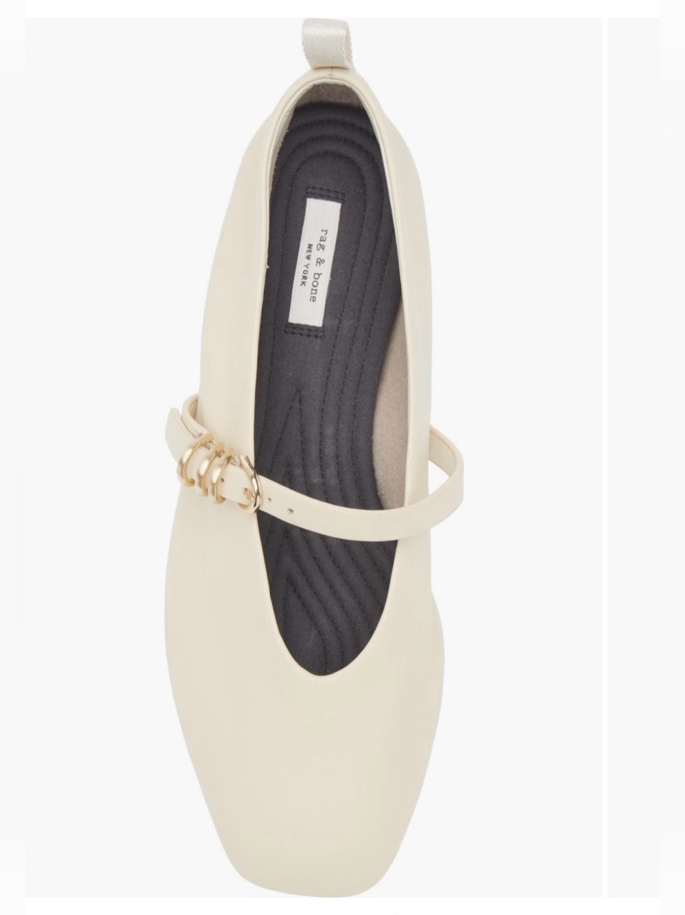 Rag & Bone Spire Mary Jane (Cream) Sz 8 - Picture 4 of 11